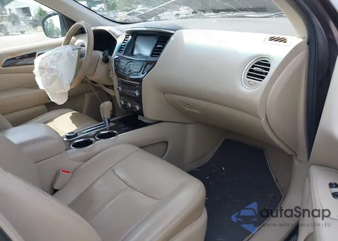 2014 Nissan Pathfinder Sl из США, поврежденный, VIN 5N1AR2MM3EC730229